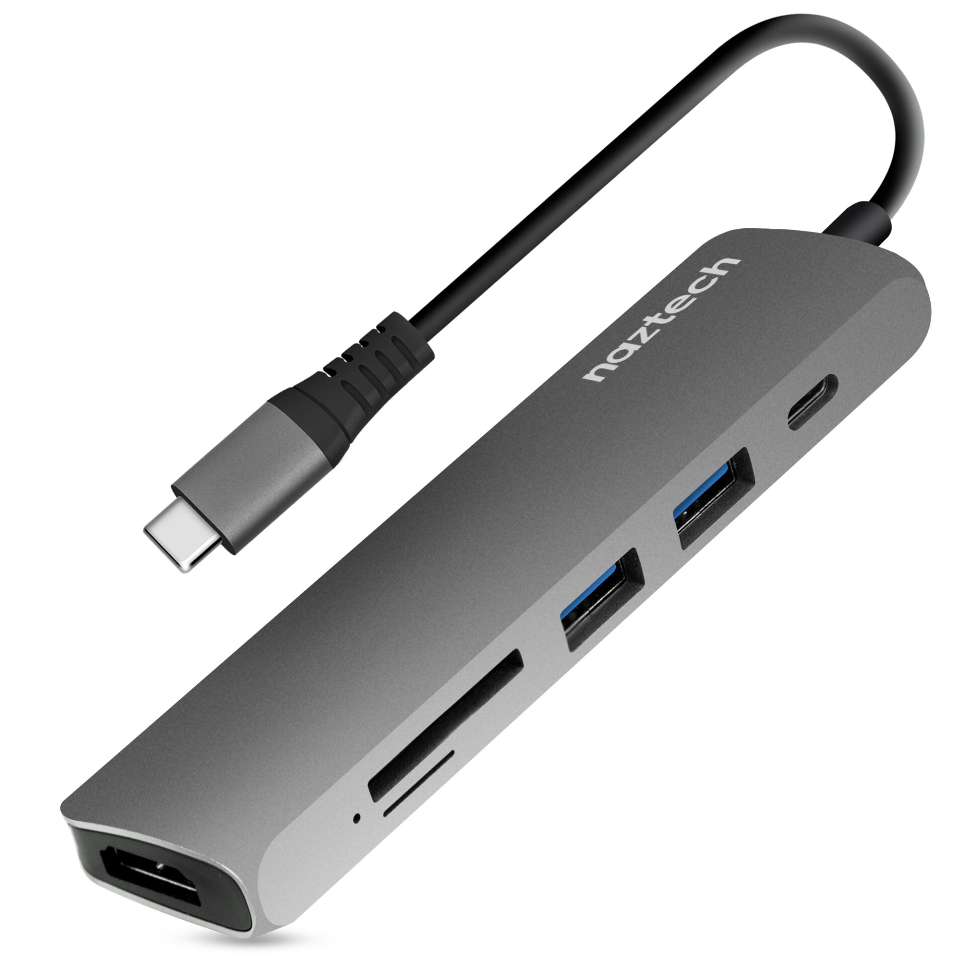 All In One USB-C Adapter Hub - Space Grey