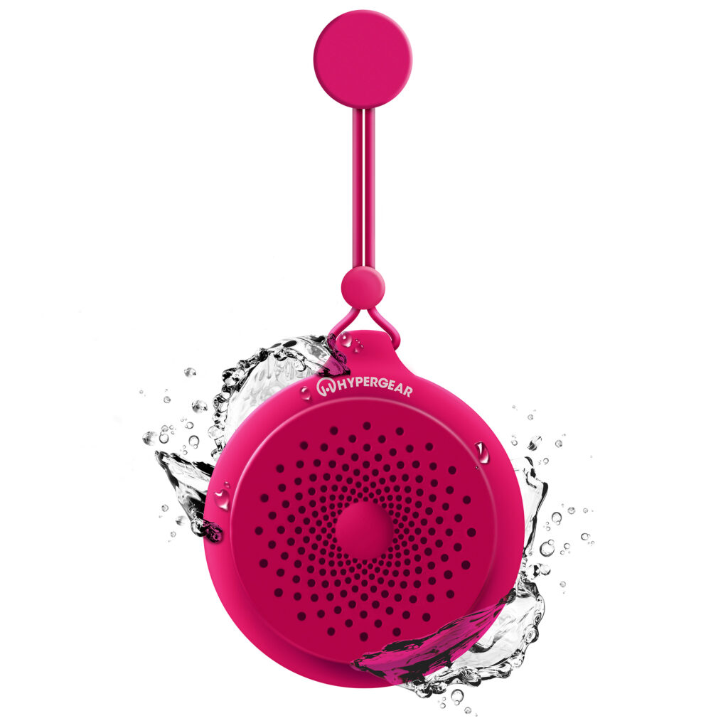 HyperGear Splash Water Resistant Wireless Speaker - Pink