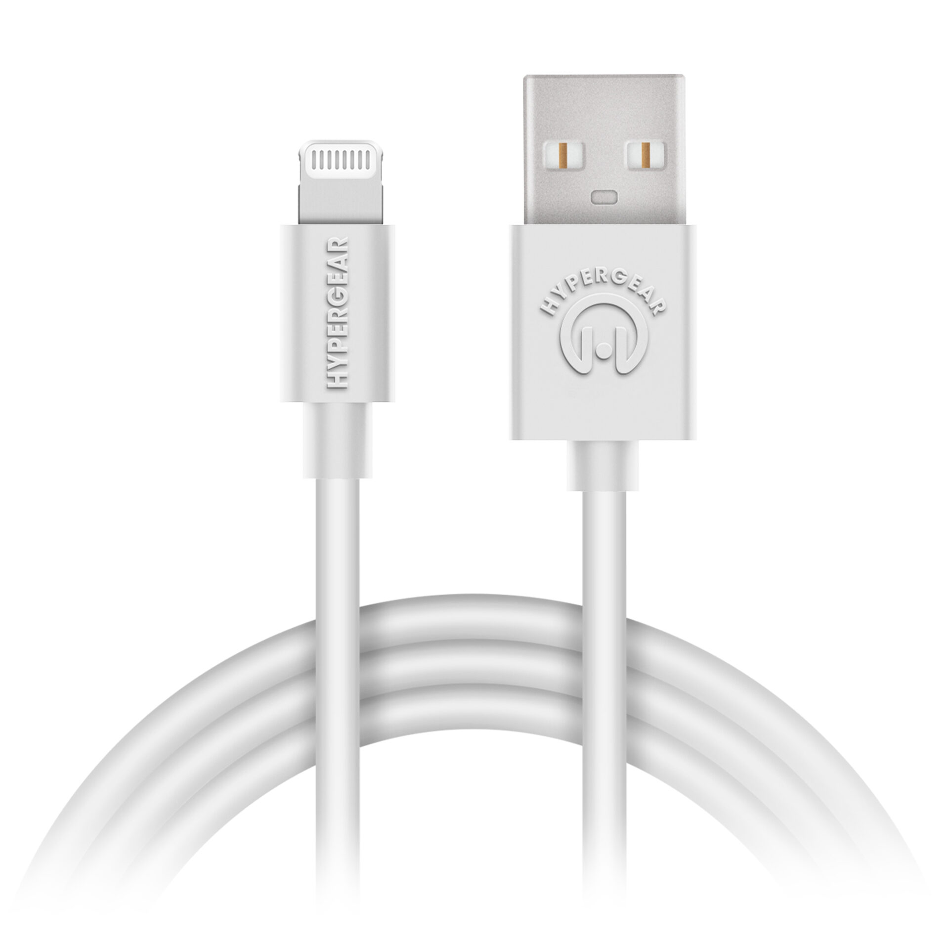 HyperGear USB to Lightning Cable 4ft White