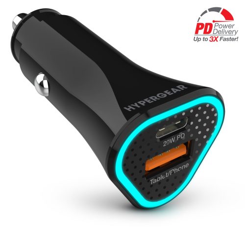 SpeedBoost 38W PD Dual Output Fast Car Charger