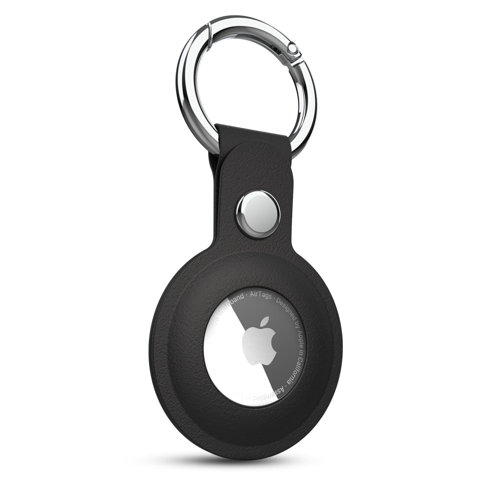 AirCover Vegan Leather Keyring for AirTag